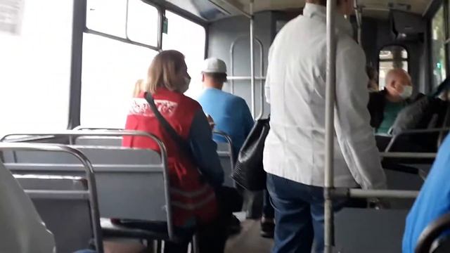 Поездка на Краснодарском троллейбусе Зиу 682 смотреть онлайн