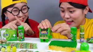 Десерт Green Food Мукбанг ДОНА DONA