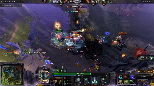 NA'VI PSM gameplay. Oracle 15-5-5. смотреть онлайн