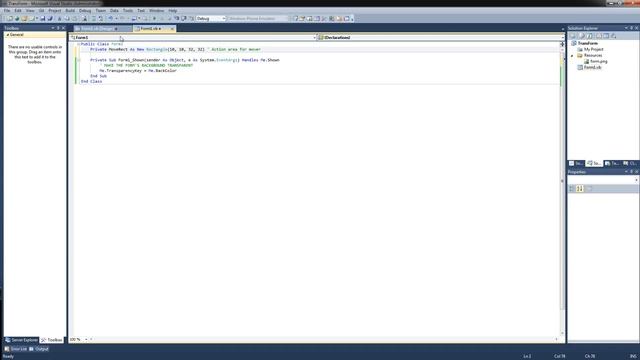 VB.NET Tutorial - Transparent and Windowless Forms With Movement (Visual Basic .NET) смотреть онлайн