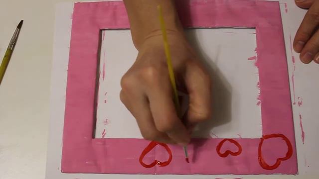 Украшаем рамочку Подарок на День Св. Валентина смотреть онлайн