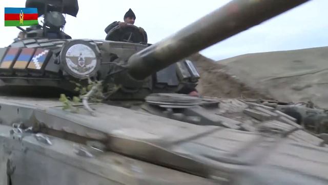 Video shows 9 T-72 tanks and a BMP-2 that were seized by Azerbaijani army from Armenian forces toda смотреть онлайн