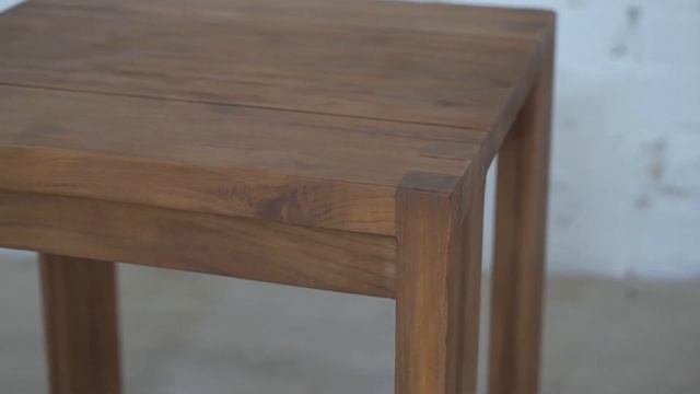 Табурет из массива тика Fissure/ PB-DBH-FI-480001 смотреть онлайн