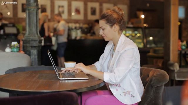 Зимний кофе джаз ☕ Легкий джаз душу согревает, фоновая музыка для приподнятого настроения, работы смотреть онлайн