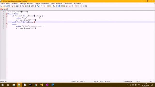 python coding time#3 basic AI смотреть онлайн