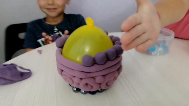 0+Light. Пластилин/Sculpt from plasticine. Декоративные вазочки.Поделки.Тема и Катя для детей.Craft смотреть онлайн