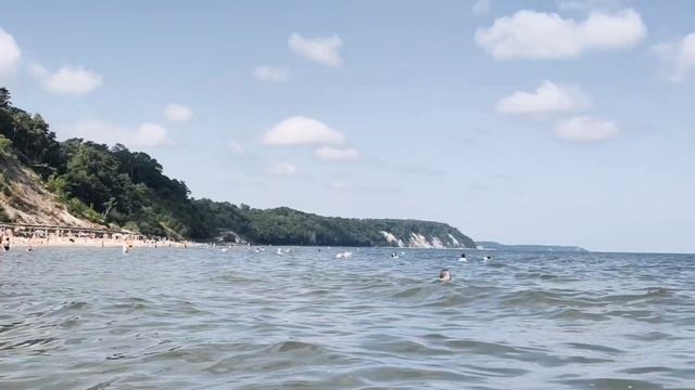 центральный пляж Светлогорск. смотреть онлайн