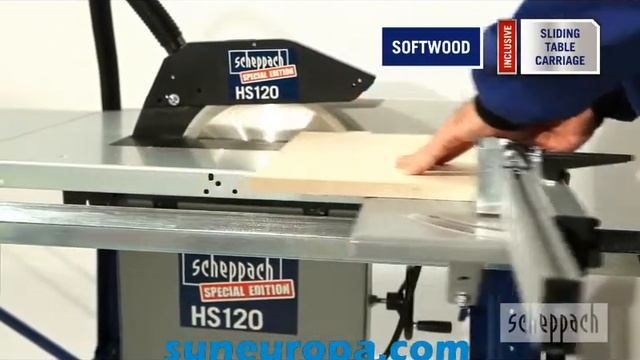 Стационарен циркуляр HS120 / Scheppach 3901302949 / 2200 W, 315 мм смотреть онлайн