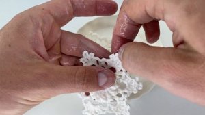 Блокировка снежинок с клеем ПВА