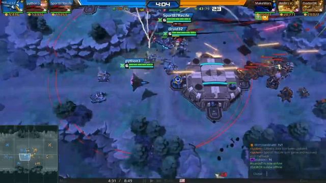 AirMech Strike 3v3 Sport87Recife Python3 & Durid32 Vs MakeWars DaxterDK & Andrrz Map Storm смотреть онлайн