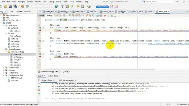 Servlet Filter (HF2K 04/EX/01 Video 5) смотреть онлайн