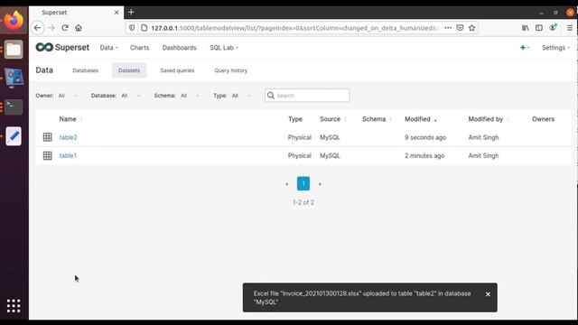 Apache Superset-How to upload excel in MySQL with Apache Superset смотреть онлайн