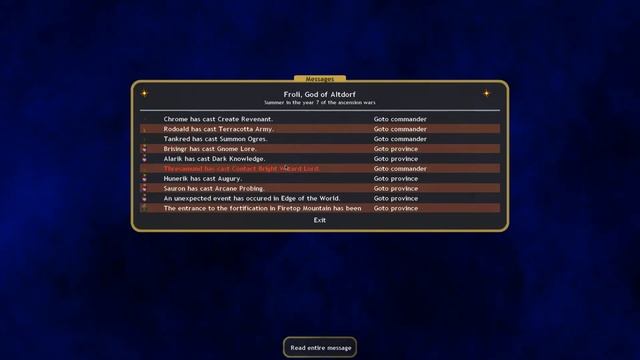 Dominions 4 Warhammer Campaign-Altdorf Part 34 смотреть онлайн