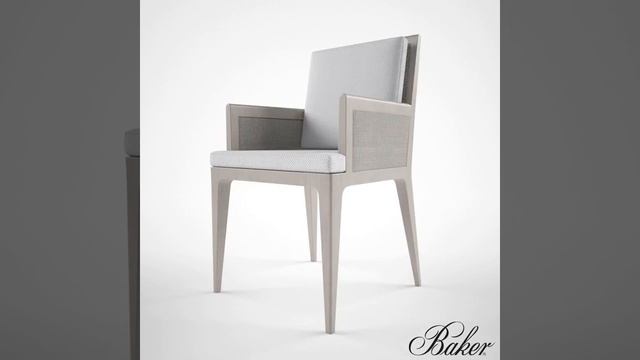 Baker Carmel Cane dining Chair 3D model from CGTrader.com смотреть онлайн