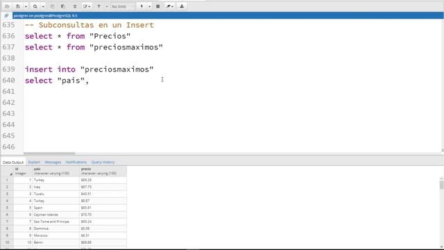 Cómo Hacer un INSERT Con Una SUBCONSULTA | Curso de PostgreSQL #60 смотреть онлайн