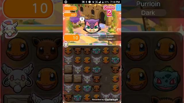 Pokemon shuffle level 13 - purrloin смотреть онлайн