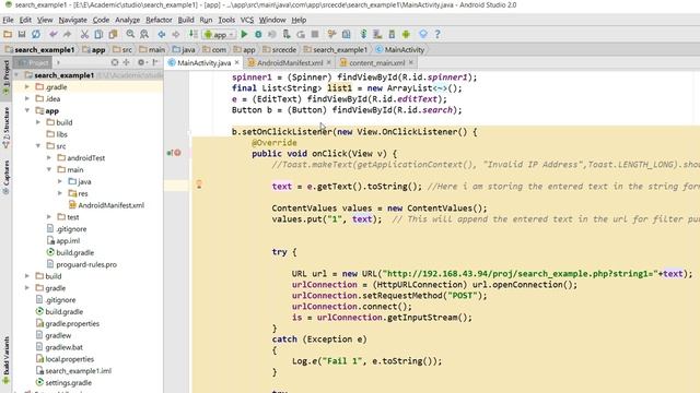 How To Retrieve Filtered Data In Android Using PHP MySQL смотреть онлайн