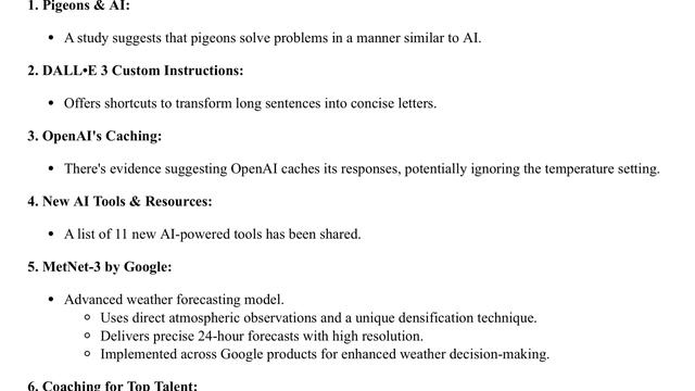 AI News Update: Google's Precise 24-Hour Weather Forecasts & More смотреть онлайн