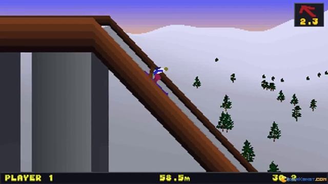 Deluxe Ski Jump gameplay (PC Game, 2000) смотреть онлайн