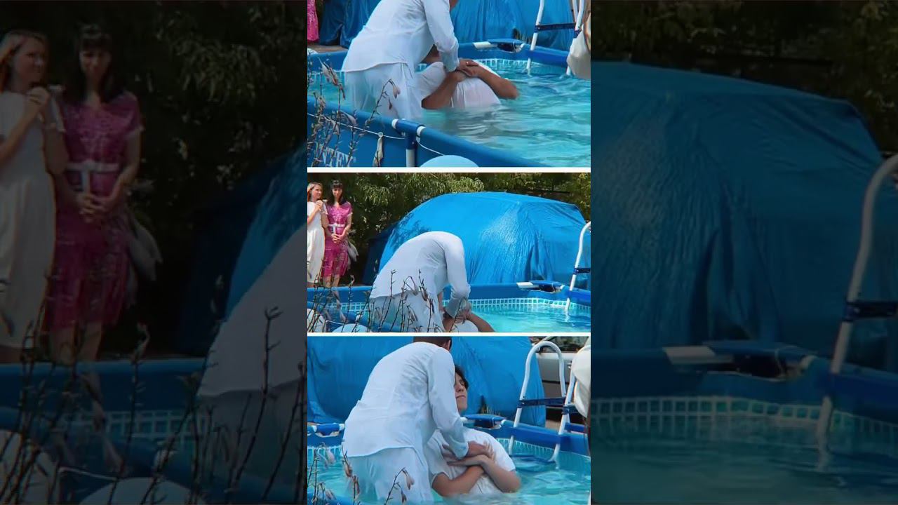 В это воскресенье в нашей церкви произошло важное событие- это водное крещение️ смотреть онлайн