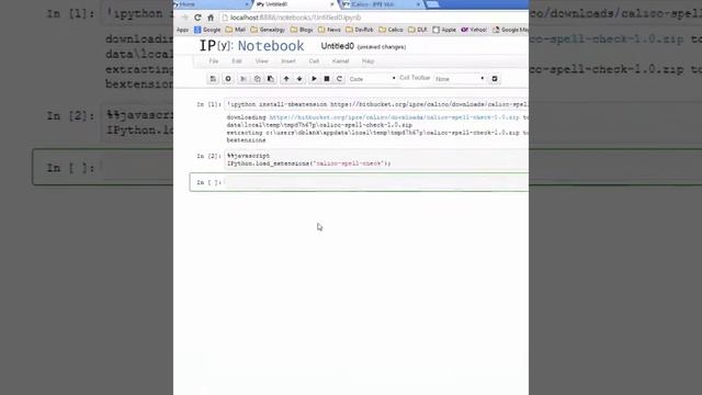 Jupyter Notebook Spell Check Extension Installation смотреть онлайн