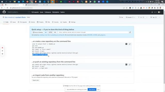 how to upload a project file in GitHub [ Bangla Tutorial ] смотреть онлайн