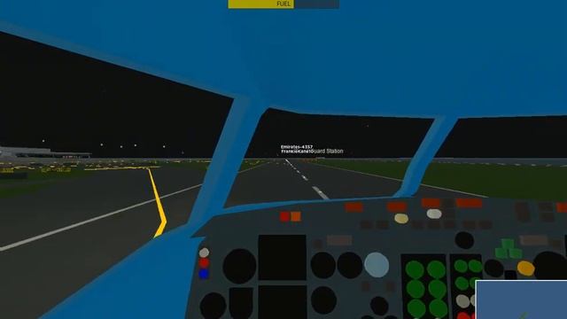 играем в учебный лётный симулятор пилота в ROBLOX смотреть онлайн