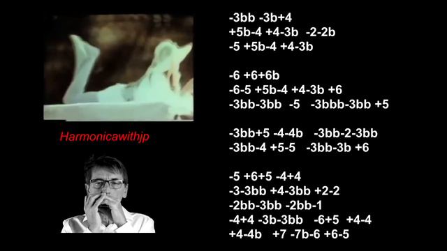 Harmonica & tabs "The fox" (Lalo Schifrin) смотреть онлайн