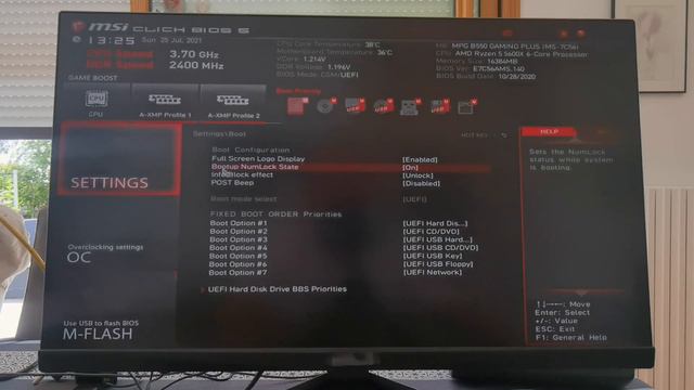 Carte mère MSI bios UEFI secure boot смотреть онлайн