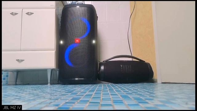 JBL Partybox 310 and JBL Boombox 3 AC bass test 100% смотреть онлайн