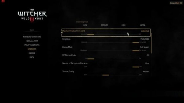 The Witcher 3 Wild Hunt GTS 450 1080p