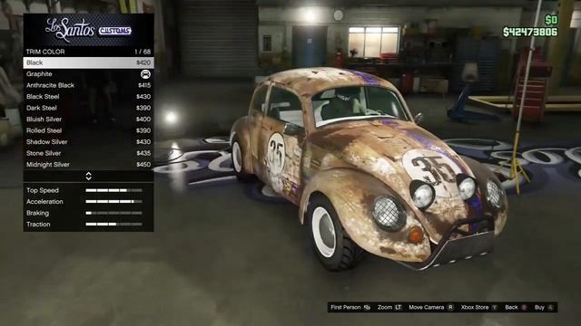 Customising the BF weevil a.k.a Volkswagen [Gta Online] смотреть онлайн