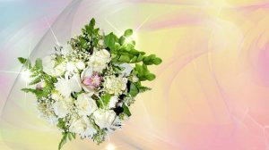 Футаж. Цветочный фон 12