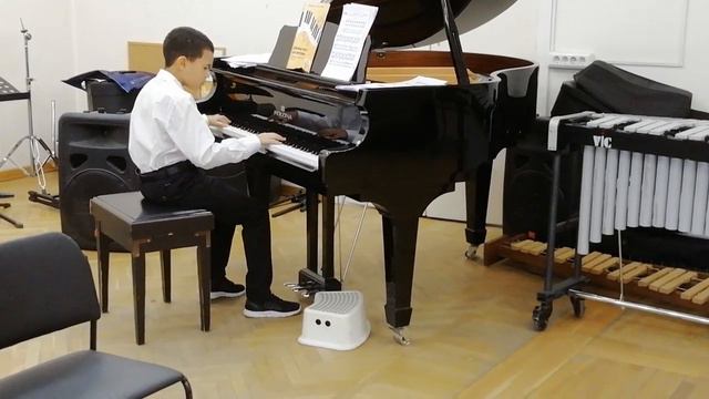 Тучула Мартин 9 лет ф-но "Знакомство с буги - вуги" Гречищев смотреть онлайн