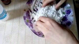 Холодный фарфор без варки.Простой рецепт.