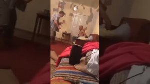 Посмеялся проиграл,Драка алкашей.