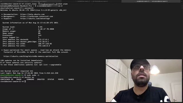 Docker Swarm - 5 - Create Service and Inspect 2 смотреть онлайн