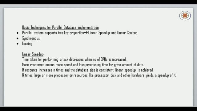 Parallel Database System Part 2 смотреть онлайн