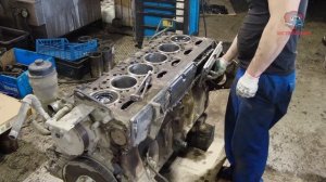 капитальный ремонт двигателя SCANIA DC 13 113 #scania #авторазборка  #ремонтдвигателя