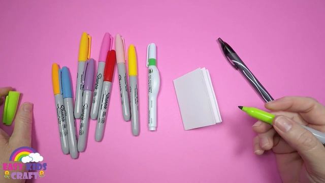 DIY Mini Notebook | Back to School | One Sheet No Glue Notebook смотреть онлайн