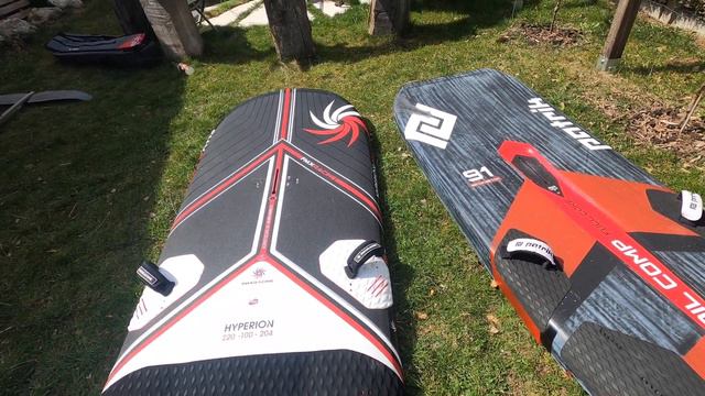 Foilboard Patrik 91 vs. FMX 100 смотреть онлайн