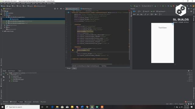 #5 - Android Studio App එකට Label එකක් දාගන්න විදිය සහ තවත් කරුණු - Sinhala смотреть онлайн