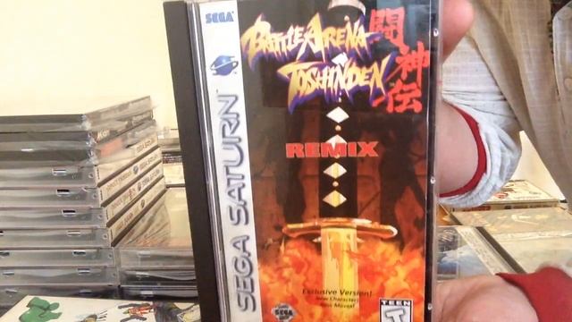 Моя коллекция игр на приставку Sega Saturn смотреть онлайн