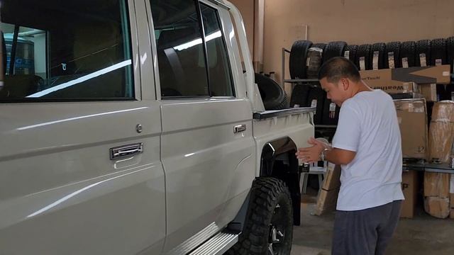 SOLD & MODIFIED BRAND NEW TOYOTA LC79 70TH ANNIVERSARY ??? смотреть онлайн