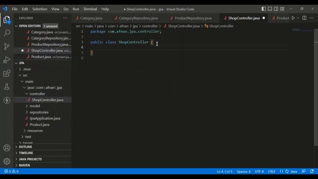 How to create OneToMany relationship JPA Spring Boot Application mapping example Hibernate Urdu смотреть онлайн