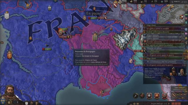 L’IMPÉRATRICE restera dans L'HISTOIRE - CRUSADER KINGS 3 #39 - royleviking [FR] смотреть онлайн