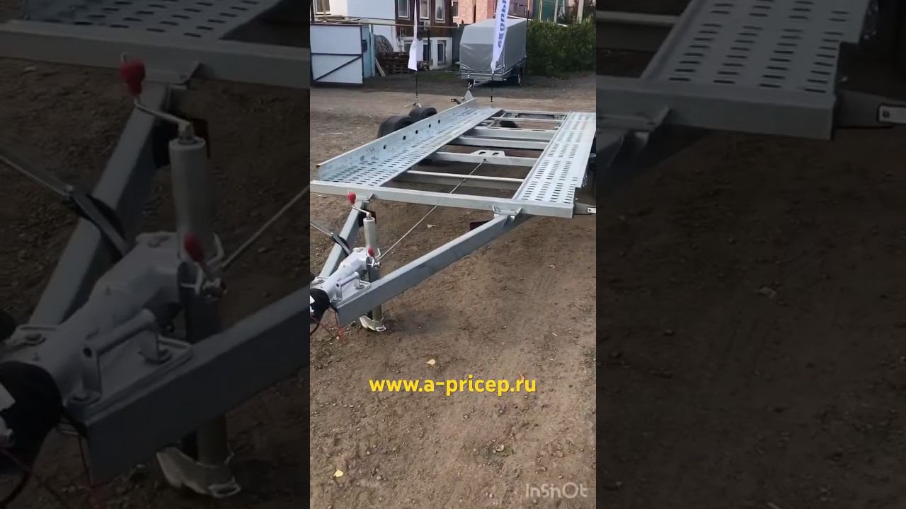 Особенности дышла прицепа автовоза? АРИВА Казань УФА Наб Челны Чебоксары Ижевск #прицеп #мзса смотреть онлайн