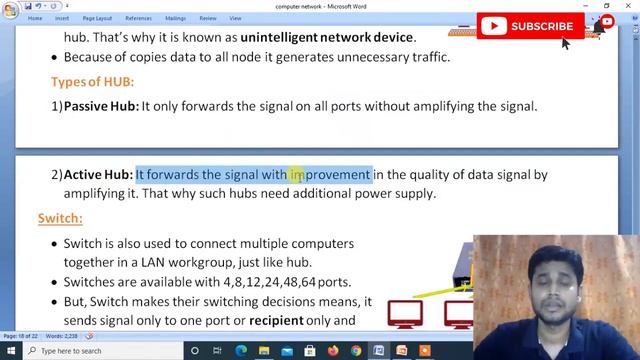 Network Devices | Computer Networks | Class 12 Computer science with python смотреть онлайн