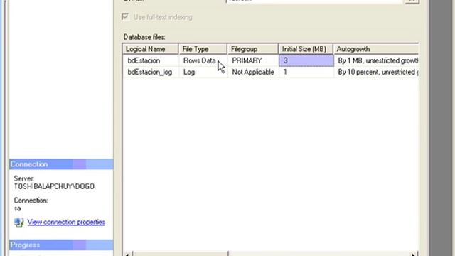 Ms SQL Server 2008 creación de base de datos usando el Ms SQL Server Management Studio смотреть онлайн