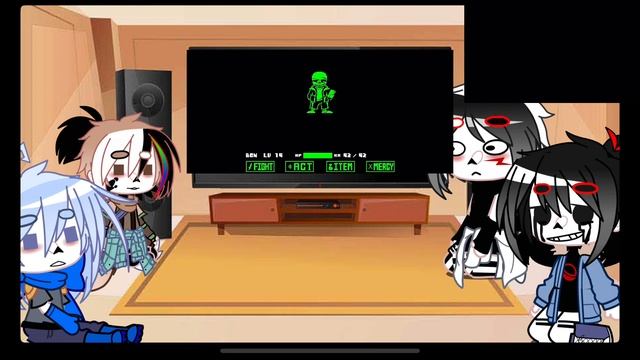 Sans au react to green sans requested by:@uno913 ￼|•SleepyWHAT•||Undertale aus| смотреть онлайн